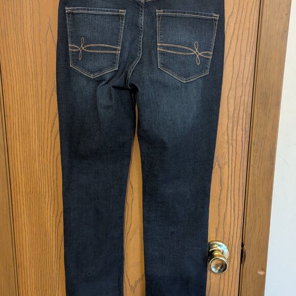 Levi's Denizen Modern Slim Blue Wash Jeans-Size 6S W28 L30 - Picture 2 of 4